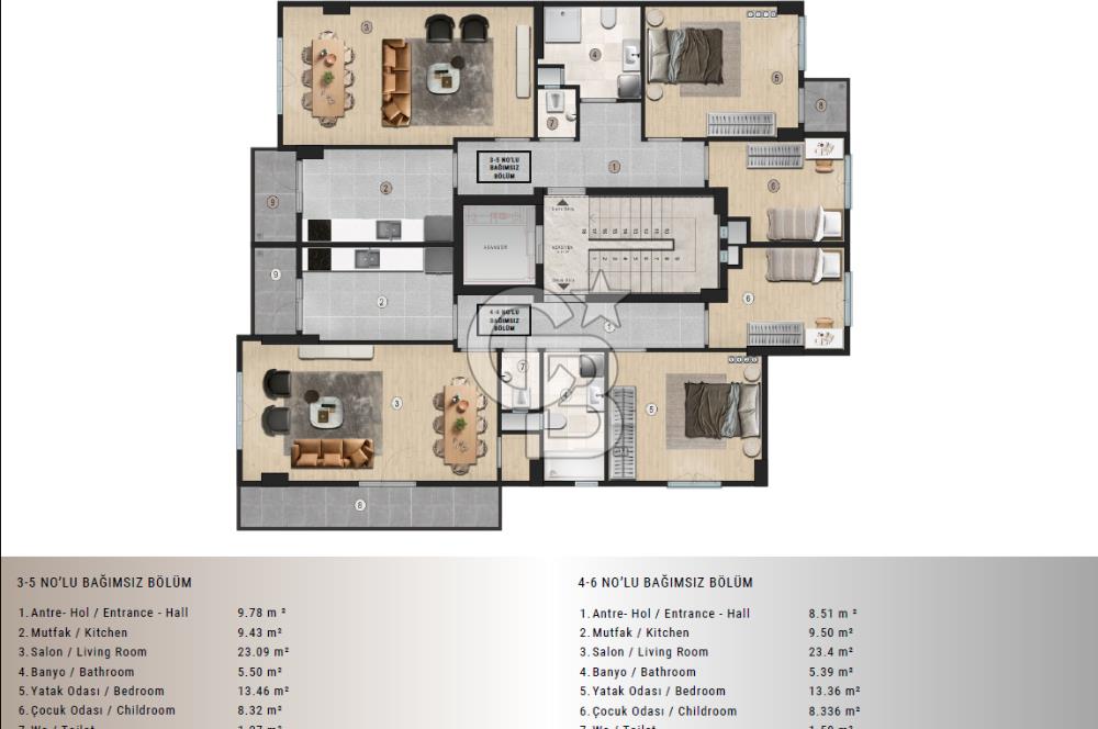 CB Fly'dan Çayırovada Fatih Caddesi Yakın Modern 5+1 Dubleks
