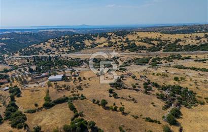 EZİNE KÖRÜKTAŞI'NDA DENİZE 5.5 KM BOZCAADA'YA YAKIN, YATIRIMLIK TARLA