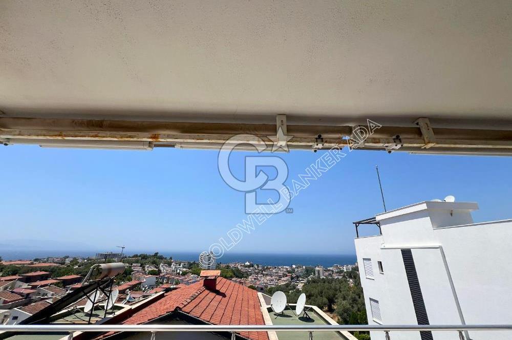 Kuşadası Kadınlar Denizinde Eşsiz Deniz Manzaralı Satılık Çatı Dubleks