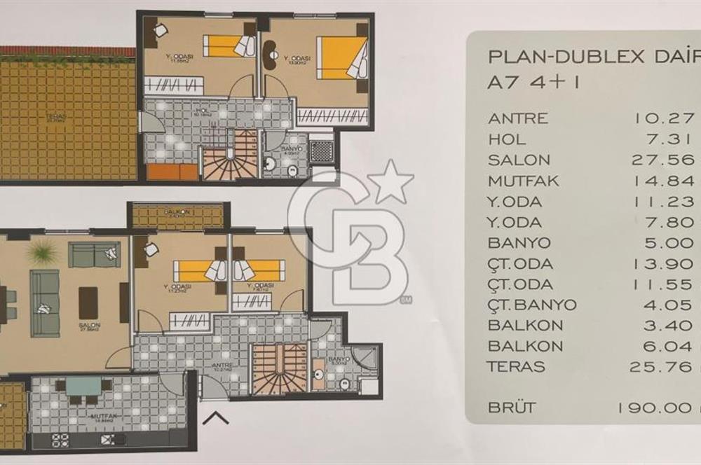 YALOVA GAZİOSMANPAŞA 4+1 KULLANIŞLI SATILIK DUBLEKS DAİRE