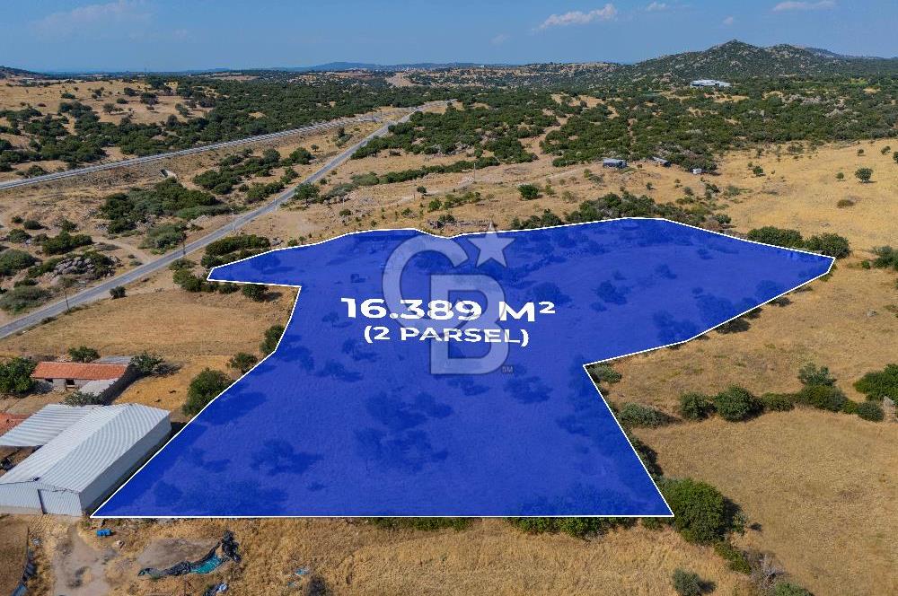 EZİNE KÖRÜKTAŞI'NDA DENİZE 5.5 KM BOZCAADA'YA YAKIN, YATIRIMLIK TARLA