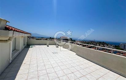 Kuşadası Kadınlar Denizinde Eşsiz Deniz Manzaralı Satılık Çatı Dubleks