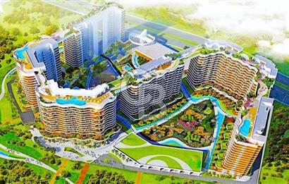 BLUE LAKE Sitesinde Bahçe Katı Dubleks 3+1 Satılık Daire