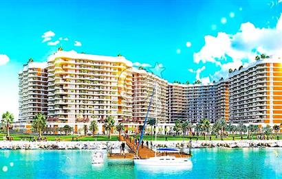 BLUE LAKE Sitesinde Bahçe Katı Dubleks 3+1 Satılık Daire