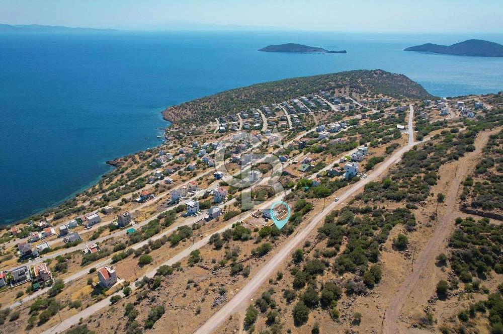 ÇANDARLI EYKO AKVARYUM KOYU MANZARALI VİLLA İMARLI SATILIK ARSA