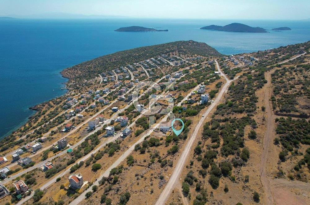 ÇANDARLI EYKO AKVARYUM KOYU MANZARALI VİLLA İMARLI SATILIK ARSA