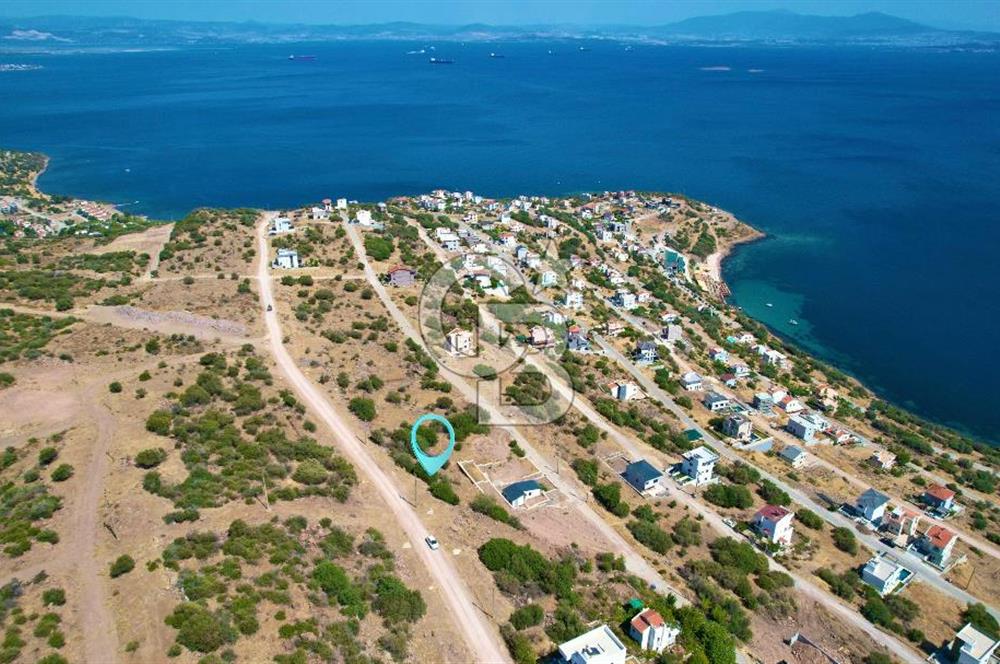 ÇANDARLI EYKO AKVARYUM KOYU MANZARALI VİLLA İMARLI SATILIK ARSA