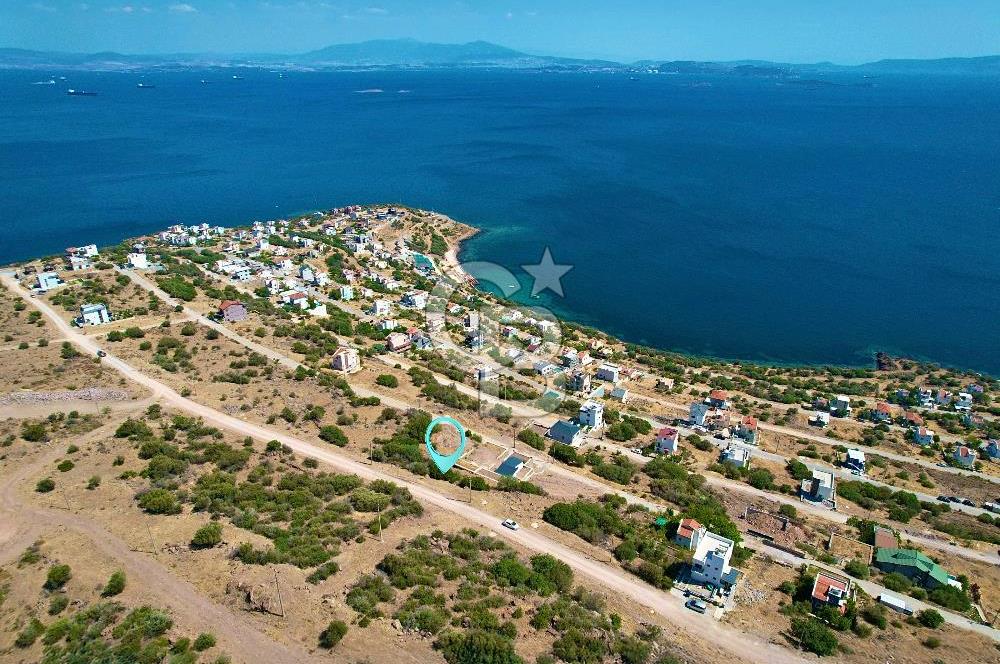 ÇANDARLI EYKO AKVARYUM KOYU MANZARALI VİLLA İMARLI SATILIK ARSA