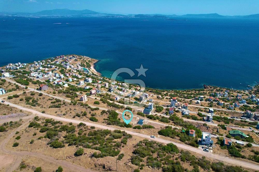 ÇANDARLI EYKO AKVARYUM KOYU MANZARALI VİLLA İMARLI SATILIK ARSA