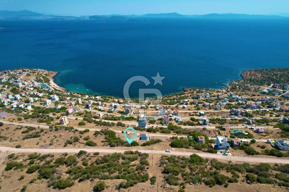 ÇANDARLI EYKO AKVARYUM KOYU MANZARALI VİLLA İMARLI SATILIK ARSA