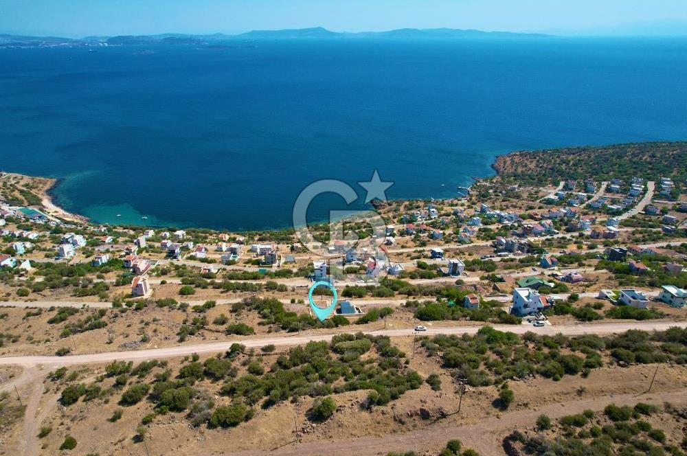 ÇANDARLI EYKO AKVARYUM KOYU MANZARALI VİLLA İMARLI SATILIK ARSA