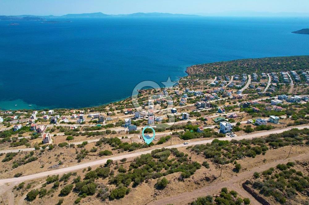 ÇANDARLI EYKO AKVARYUM KOYU MANZARALI VİLLA İMARLI SATILIK ARSA
