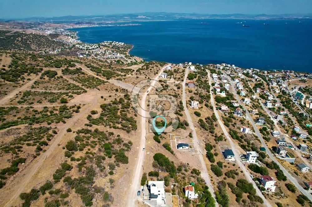 ÇANDARLI EYKO AKVARYUM KOYU MANZARALI VİLLA İMARLI SATILIK ARSA