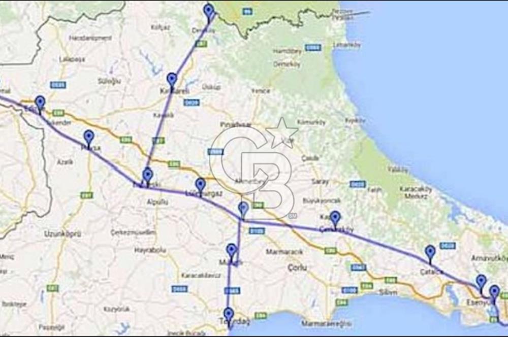 EDİRNE HAVSA ABALAR 15.650 M2 SATILIK TARLA 