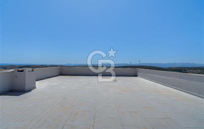 Çeşme Ovacık Satılık 1+1 3+1 4+1 Deniz Manzaralı Teras Daireler