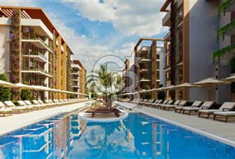 DÖŞEMEALTI RENGİ ANTALYA PROJESİ' NDE LÜKS 1+1 SATILIK DAİRE