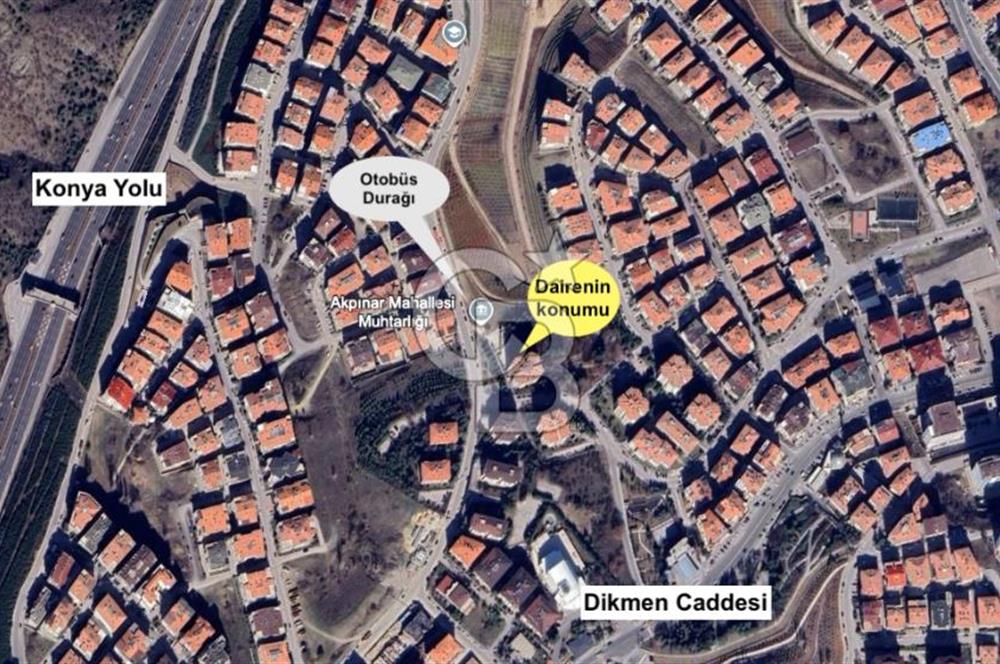 AKPINAR MAH. SATILIK 3+1 ARA KAT ÖNÜ AÇIK MANZARALI DAİRE