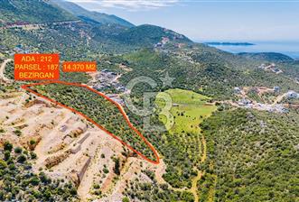 CB GİZ'DEN KALKANDA DENİZ MANZARALI 14370 M2 ARSA 