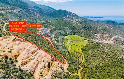CB GİZ'DEN KALKANDA DENİZ MANZARALI 14370 M2 ARSA 