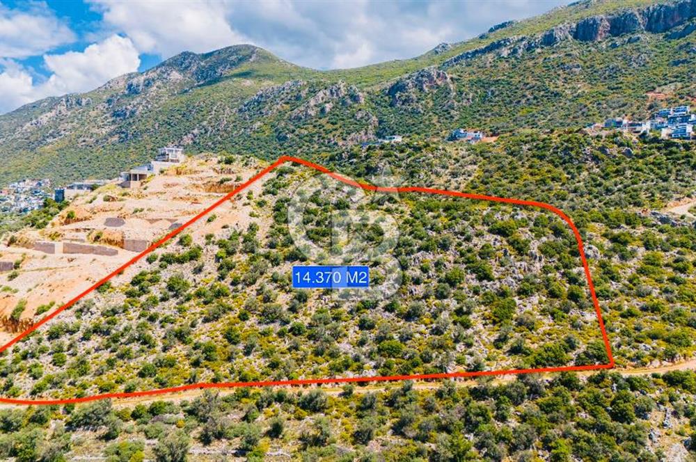 CB GİZ'DEN KALKANDA DENİZ MANZARALI 14370 M2 ARSA 