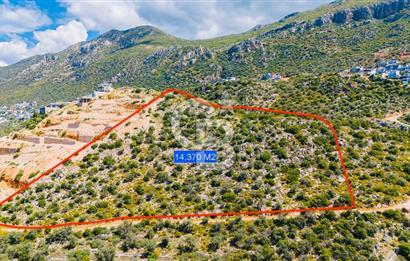 CB GİZ'DEN KALKANDA DENİZ MANZARALI 14370 M2 ARSA 
