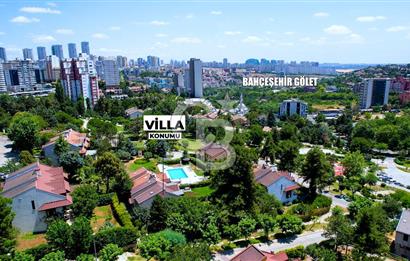 Bahçeşehir Şelale Villaların'da Satılık 5+2 villa