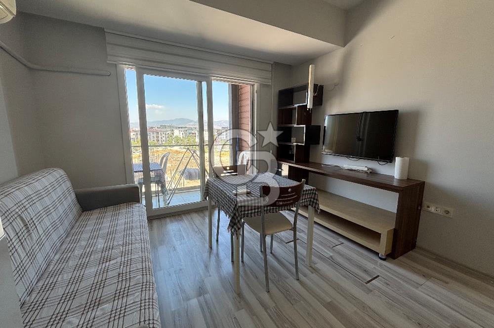 SEYREK STUDİO CİTY 2.ETAP EŞYALI SATILIK 1+1 DAİRE