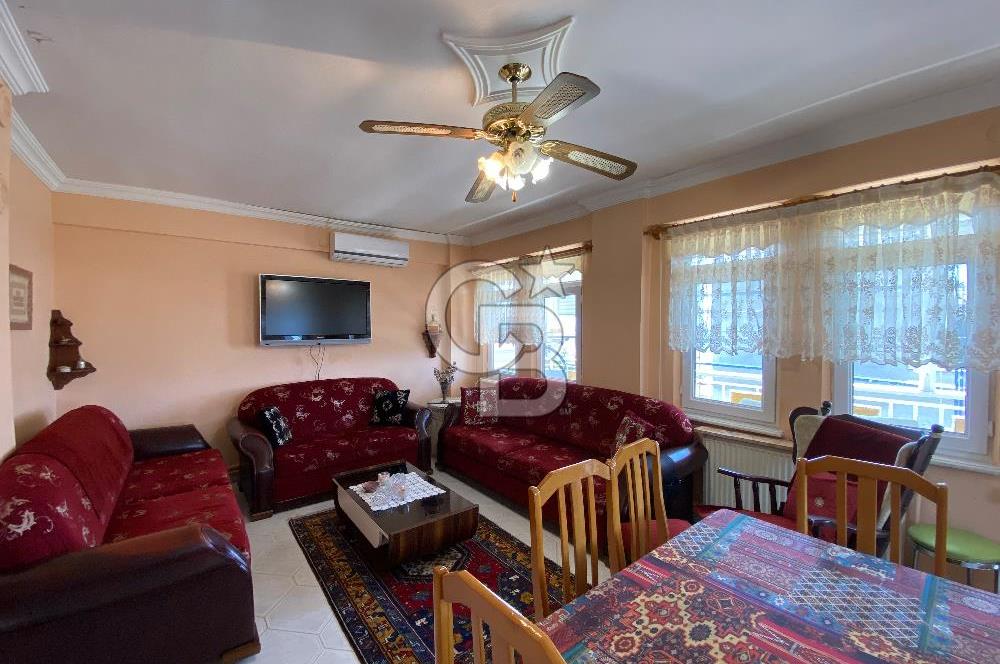 Altınoluk’ta Denize 100 Metre Deniz Manzaralı 3+1 Dubleks Daire