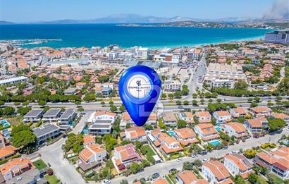 Çeşme Ilıca'da Satılık 4 + 1 Dubleks Villa