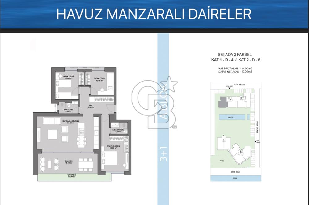 THE PARK 2222 EVLERİ – DEREKÖY’DE DENİZE SIFIR, LÜKS VE HAVUZLU YAŞAM!