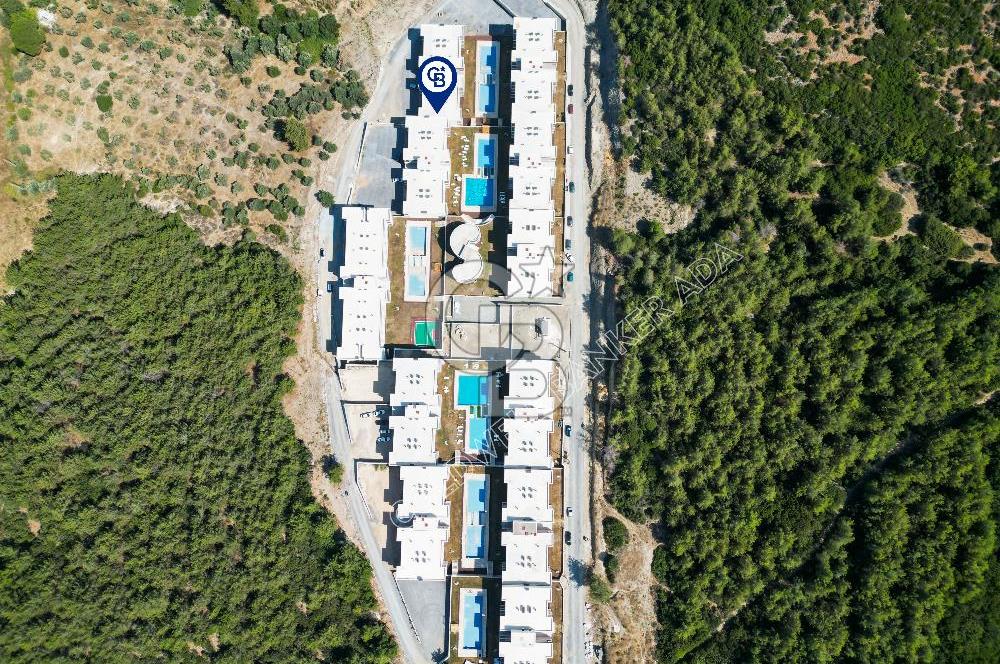 KUŞADASINDA DOĞA İLE İÇ İÇE HARİKA PROJEDE SATILIK 1+1 GİRİŞ KATI DAİRE