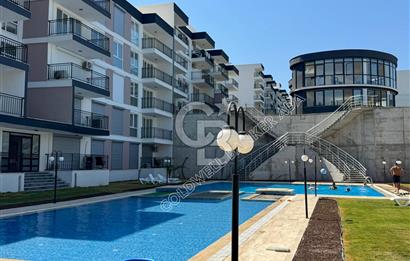 KUŞADASINDA DOĞA İLE İÇ İÇE HARİKA PROJEDE SATILIK 1+1 GİRİŞ KATI DAİRE