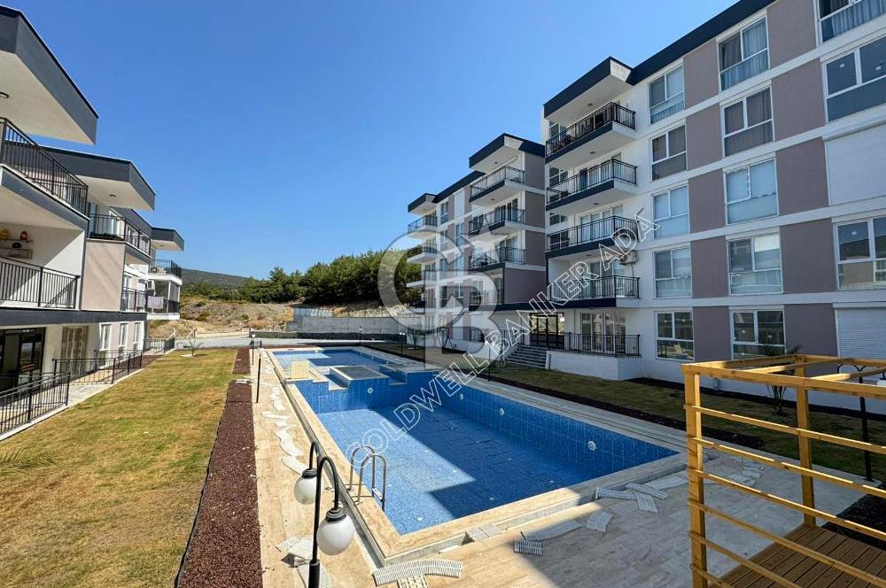 KUŞADASINDA DOĞA İLE İÇ İÇE HARİKA PROJEDE SATILIK 1+1 GİRİŞ KATI DAİRE