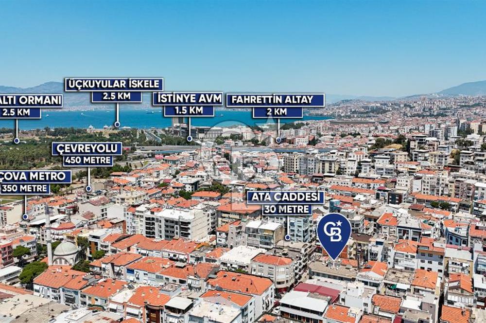BALÇOVA ONUR MAHALLESİNDE 3+1 SATILIK EŞYALI DAİRE