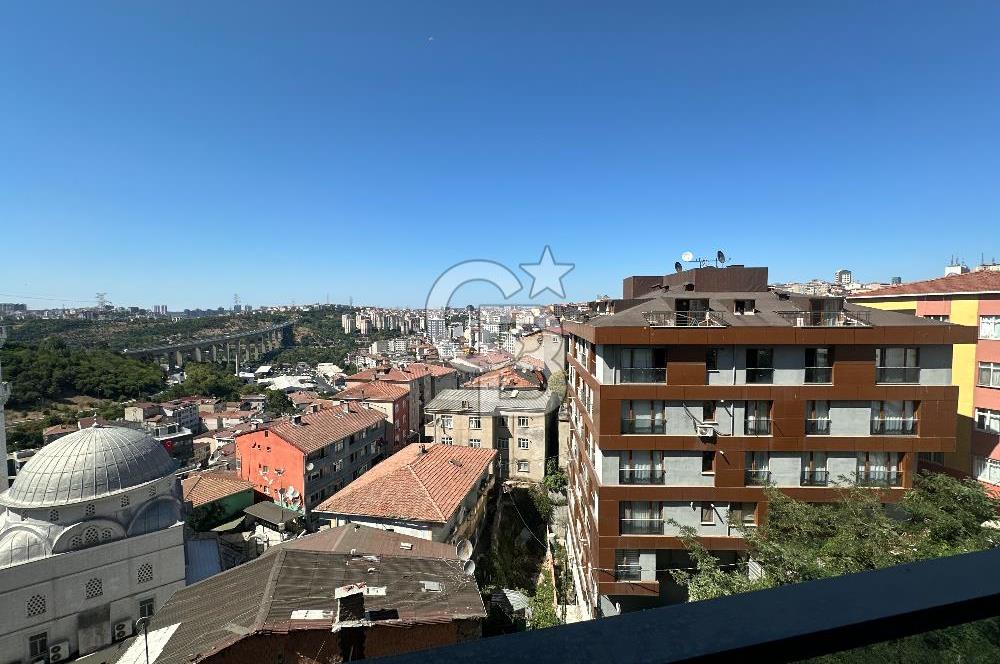 Kağıthane Mari Vadi Evleri Ön Cephe Manzaralı Satılık 1+1 Daire