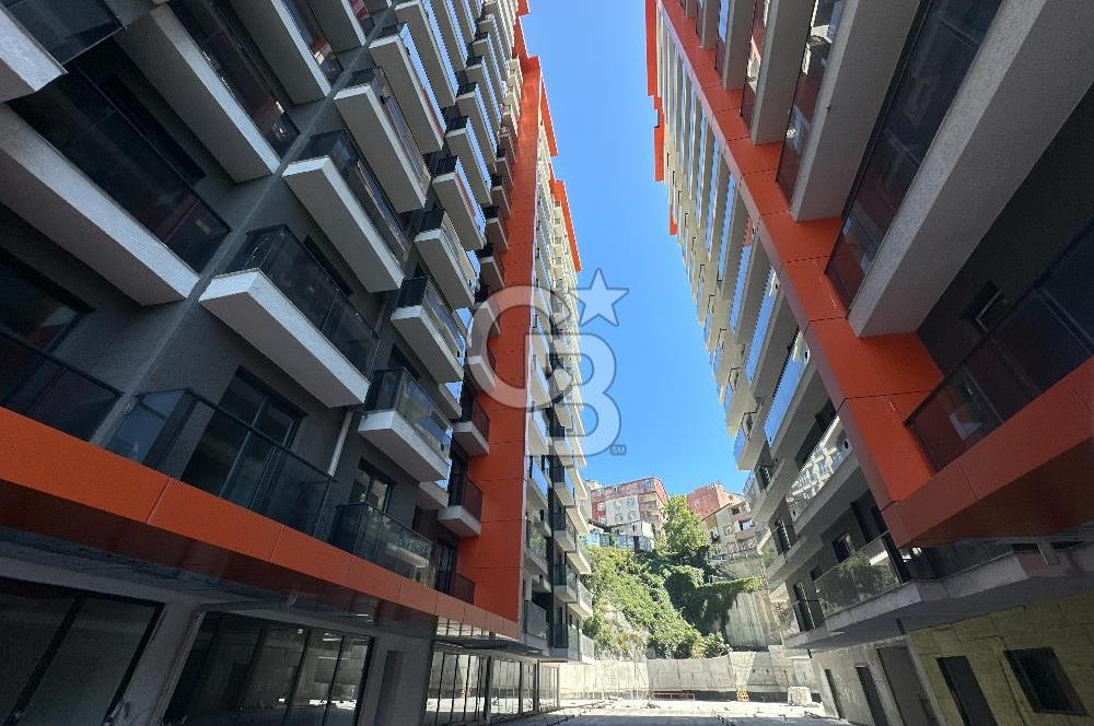 Kağıthane Mari Vadi Evleri Ön Cephe Manzaralı Satılık 1+1 Daire