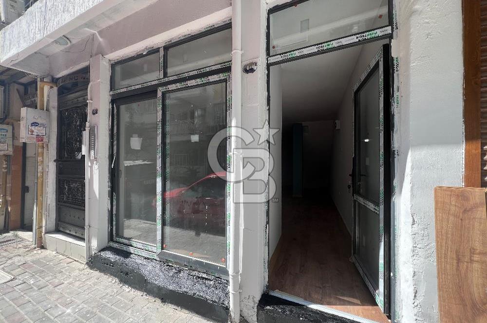 Karsiyaka’da Satilik Sifir Tadilatli Iki Katli Dukkan