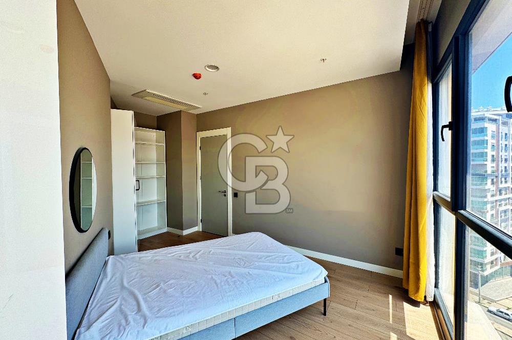 BORNOVA VARYANT TOWER'DA SATILIK EŞYALI 1+1 DAİRE