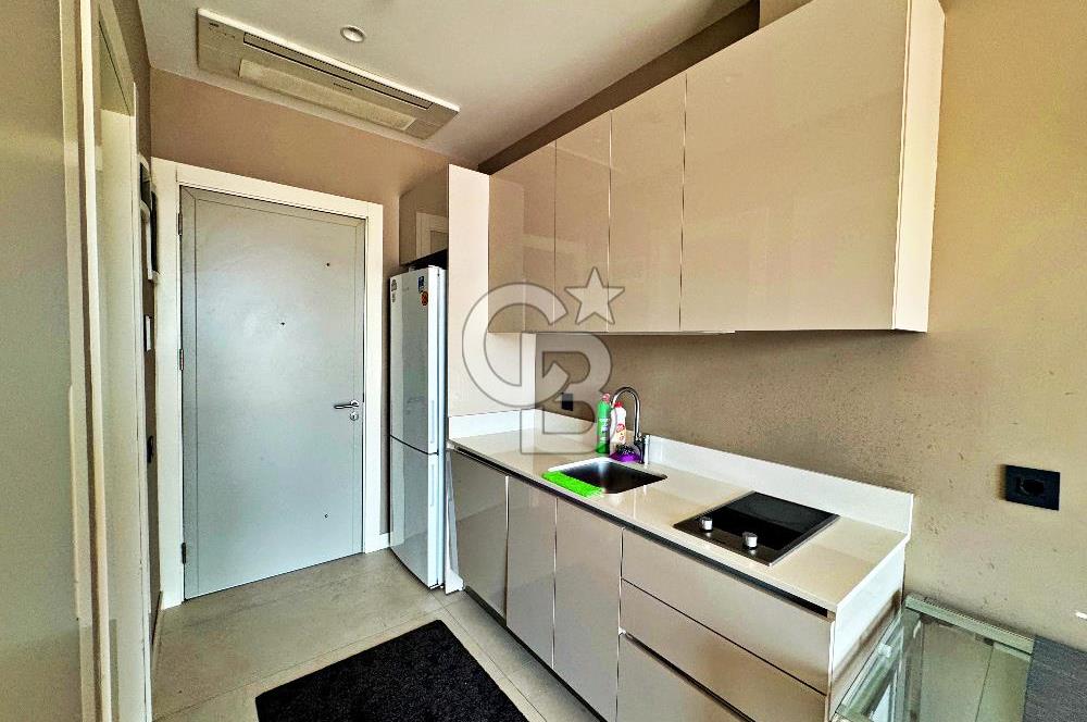 BORNOVA VARYANT TOWER'DA SATILIK EŞYALI 1+1 DAİRE