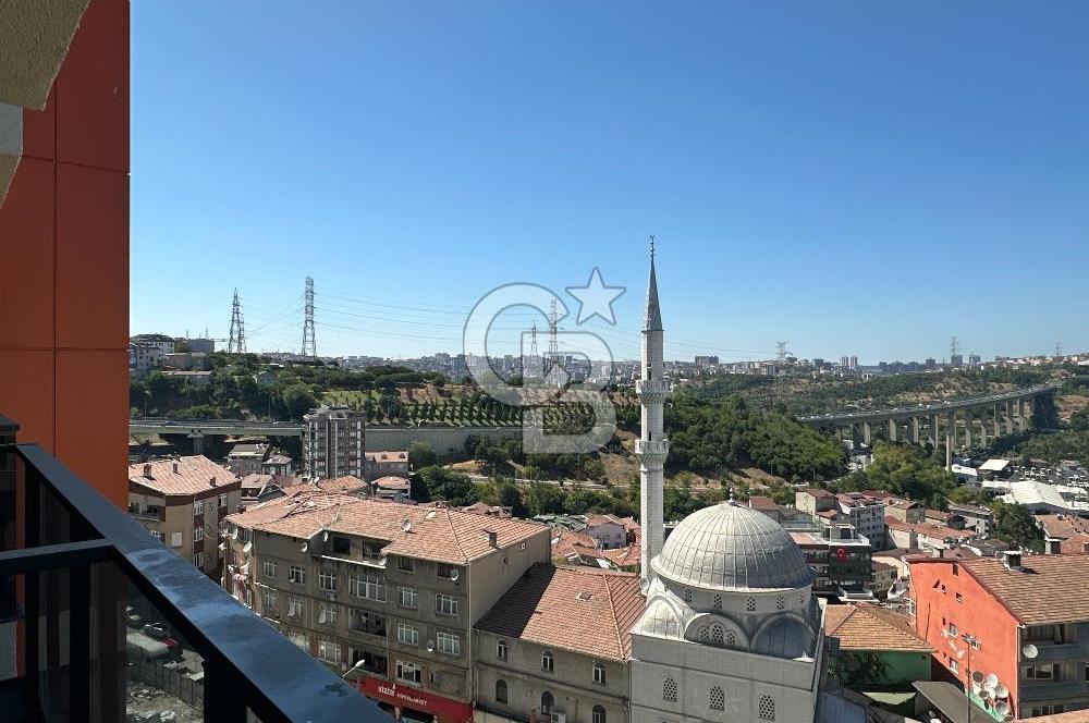 Kağıthane Mari Vadi Evleri Ön Cephe Manzaralı Satılık 1+1 Daire