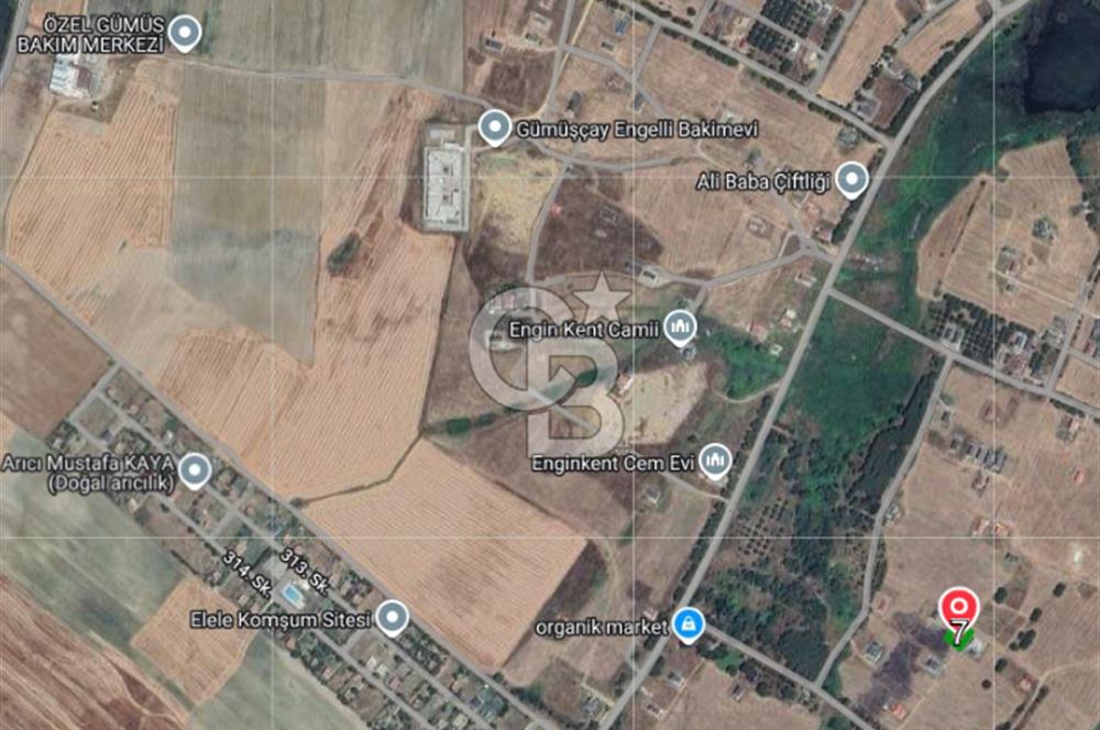 ÇANAKKALE BİGA ÇEŞMEALTI'NDA KÖŞE PARSEL 500 M² İKİZ VİLLA ARSASI