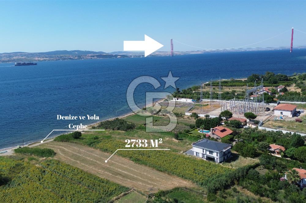 ÇANAKKALE LAPSEKİ SULUCADA BOĞAZA SIFIR İMARLI VİLLA ARAZİSİ