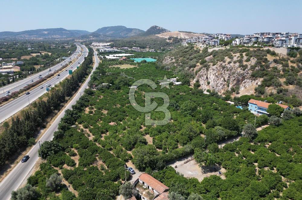 GÜZELBAHÇE’DE İMARA VE OTOBANA KOMŞU SATILIK DEĞERLİ ARAZİ