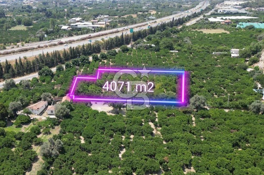 GÜZELBAHÇE’DE İMARA VE OTOBANA KOMŞU SATILIK DEĞERLİ ARAZİ