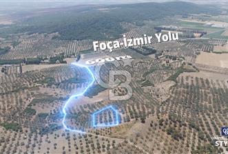 ALİAĞA HELVACI KÖYÜ'NDE SATILIK TARLA