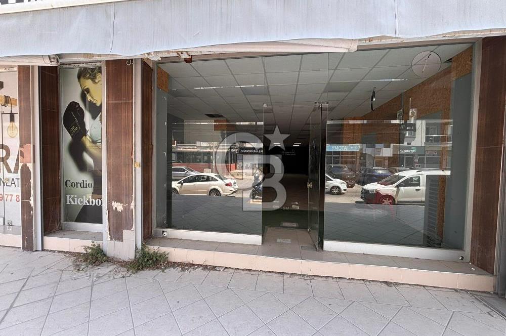 GAZİEMİRDE BELEDİYE ARKASINDA CADDEYE 7 M CEPHELİ SATILIK DÜKKAN