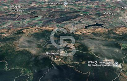 Çanakkale Çan Bardakçılar Satılık 1.509 M2 Müstakil Tapulu Arsa