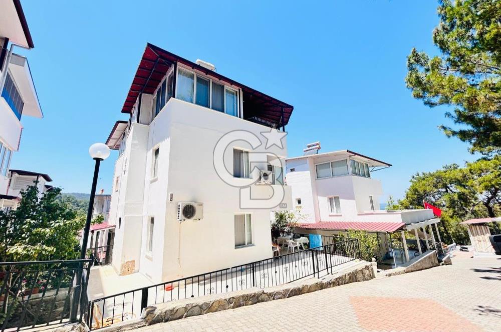 DİDİM AKBÜK AYKENT SİTESİ DENİZ ve ORMAN MANZARALI VİLLA