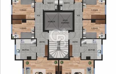 GÖZTEPE DE 3+1 85 NET BALKONLU DAİRE