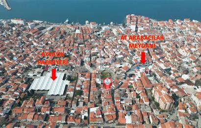AYVALIK MERKEZDE 44 M² DÜKKAN